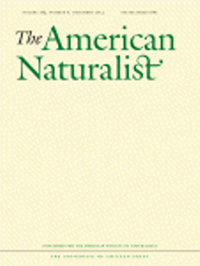American Naturalist front cover