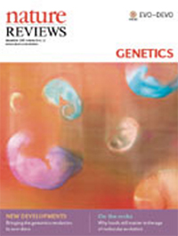 Nature Reviews Genetics front cover